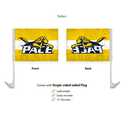 Pace University Economy Car Flag 12 x 16 inch