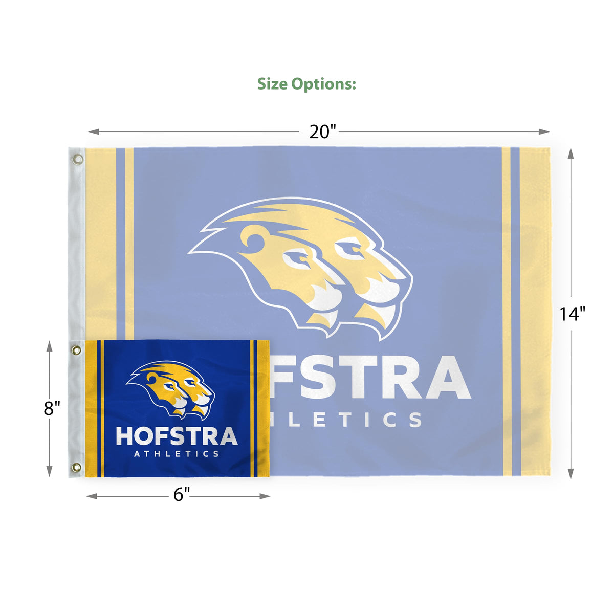 Hofstra University Golf Flag 14 x 20 inch