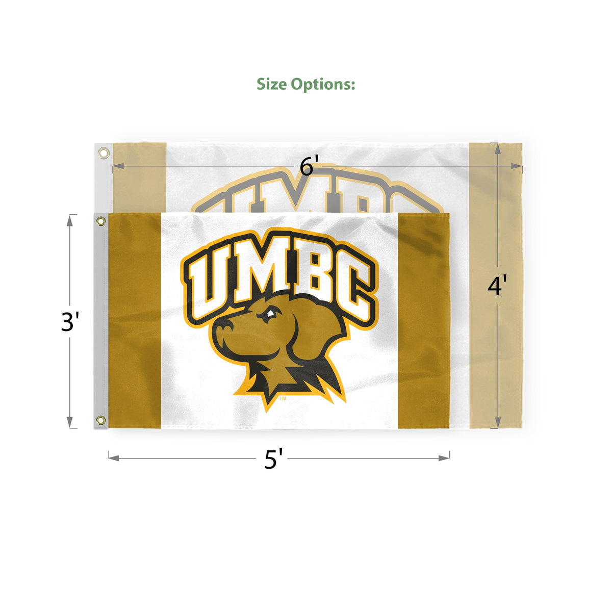 University of Maryland Baltimore County Flag 3 x 5 ft