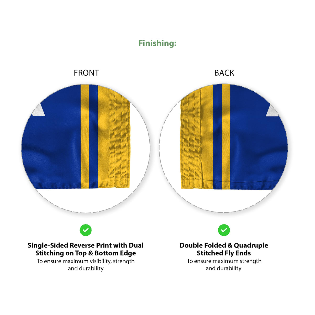 Hofstra University Golf Flag 6 x 8 inch
