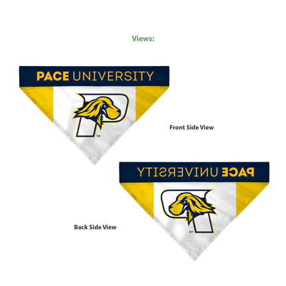 Pace University Pet Bandana 9.75 x 6.5 inch