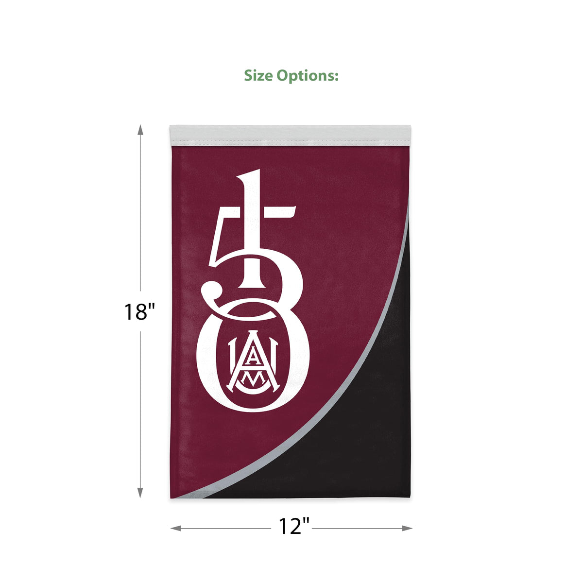 Alabama A&M University Garden Flag 12 x 18 inch