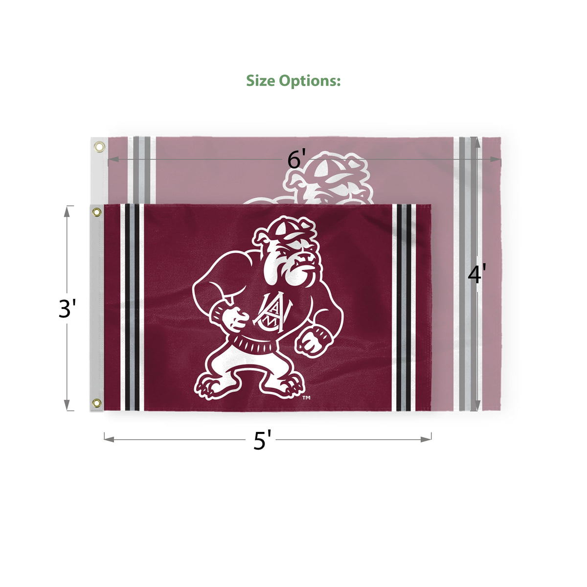 Alabama A&M University Flag 4 ft x 6 ft
