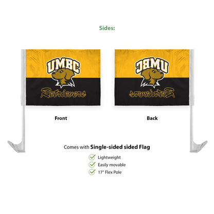 University of Maryland Baltimore County Economy Car Flag 12 x 16 inch