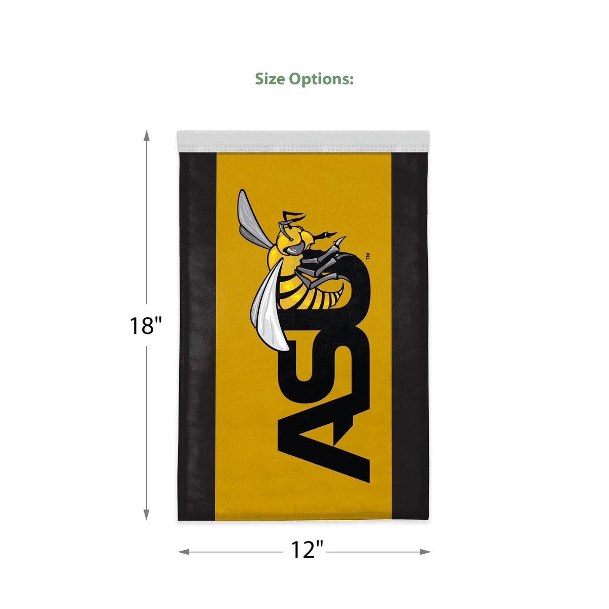 Alabama State University Garden Flag 12 x 18 inch