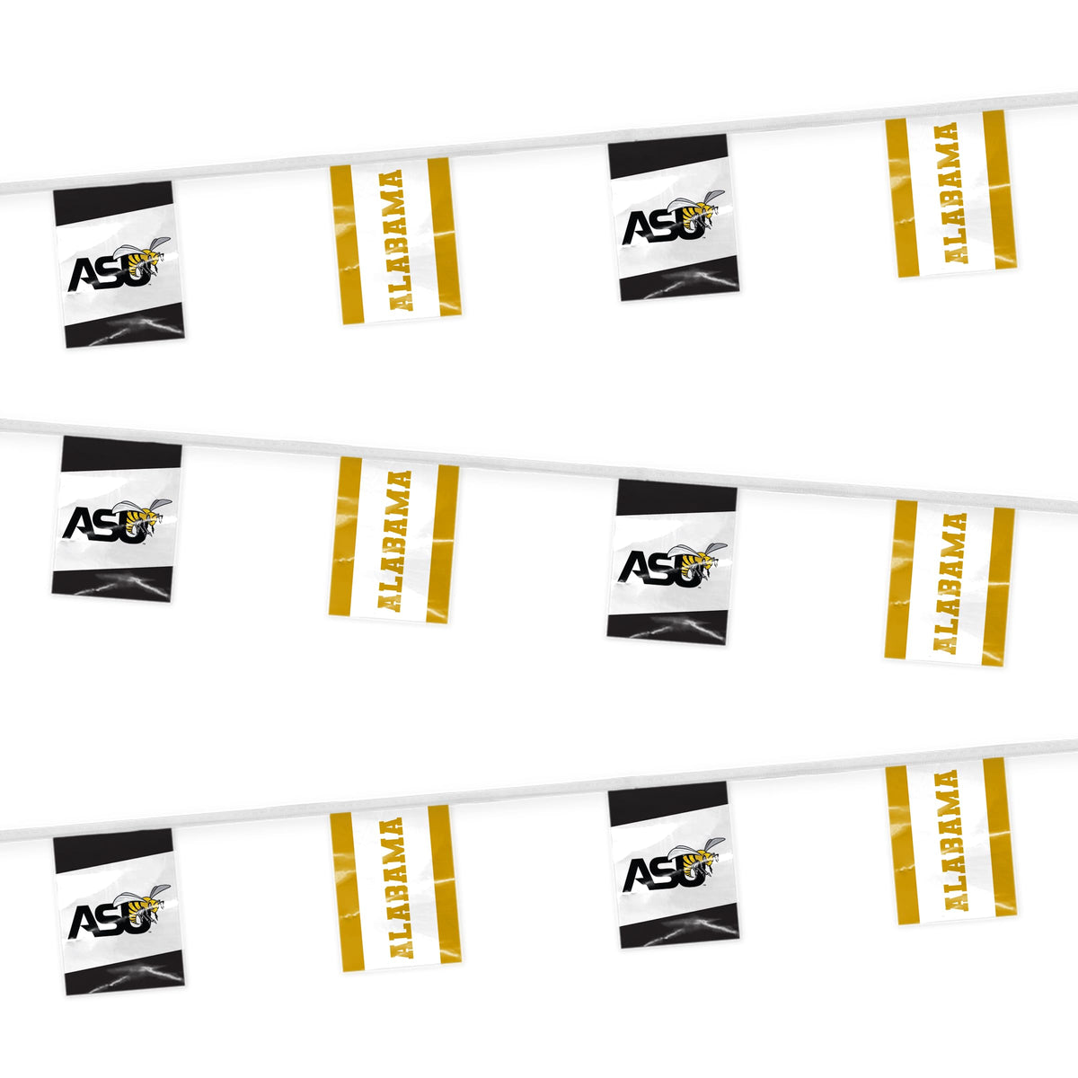 Alabama State University Pennant String 9 x 12 inch