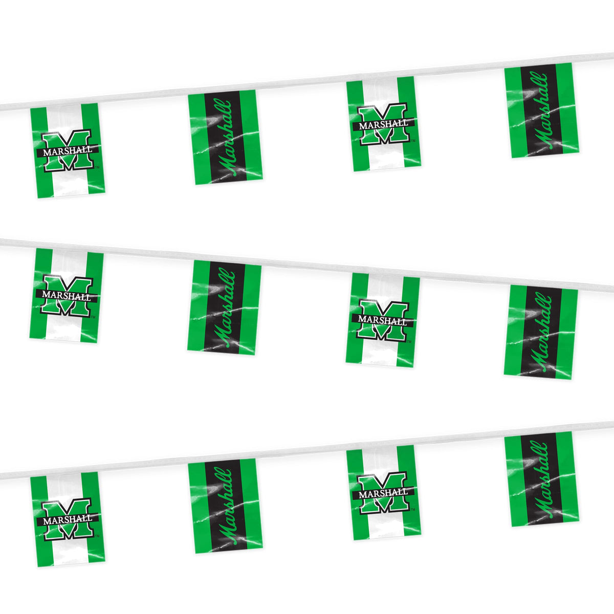 Marshall University Rectangle Pennant String 9 x 12 inch