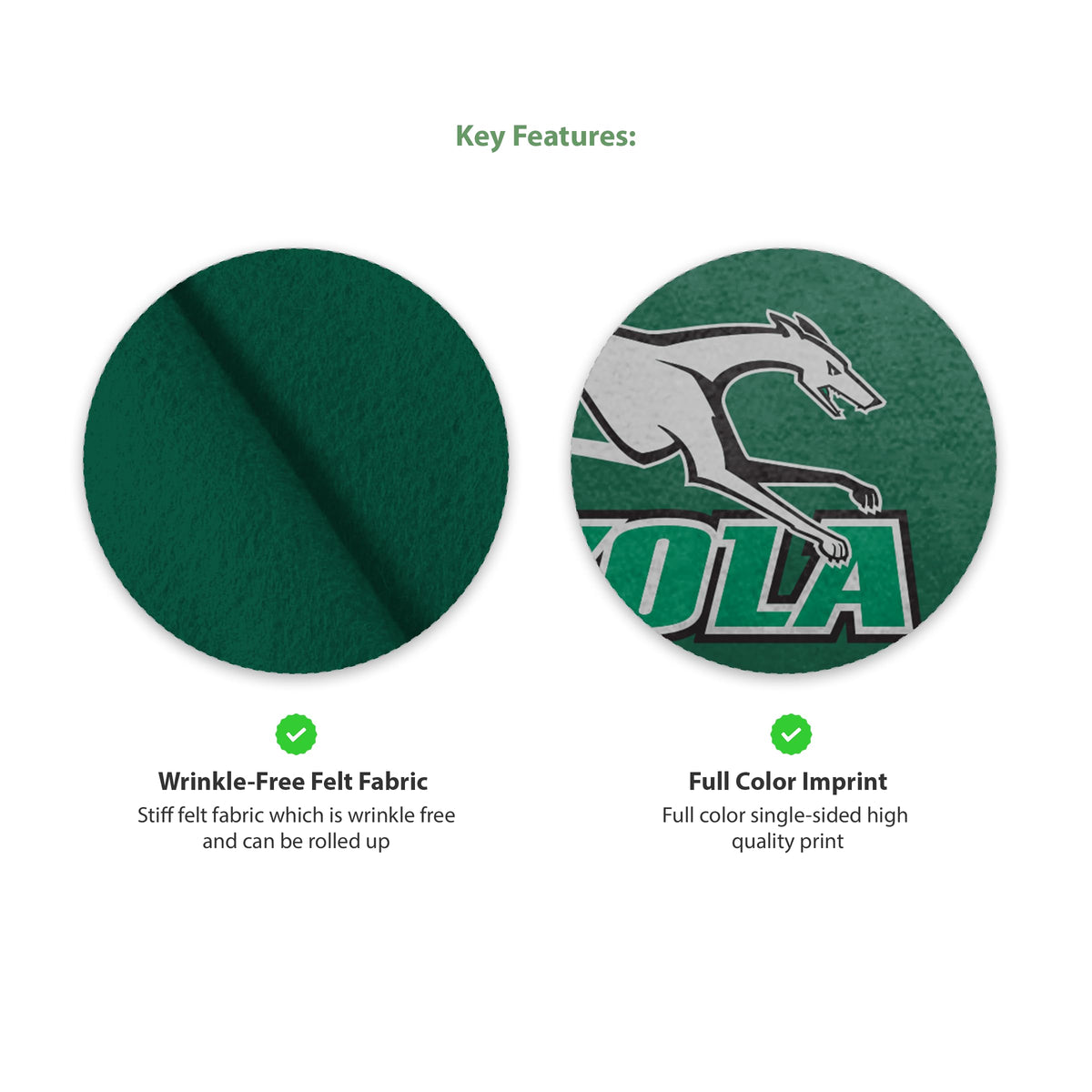 Loyola University Maryland Felt Pennant 9 x 24 inch