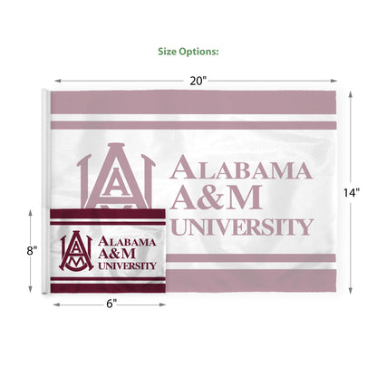 Alabama A&M University Golf Flag 6 x 8 inch