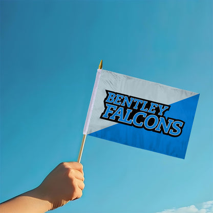 Bentley University Stick Flag 12 x 18 inch