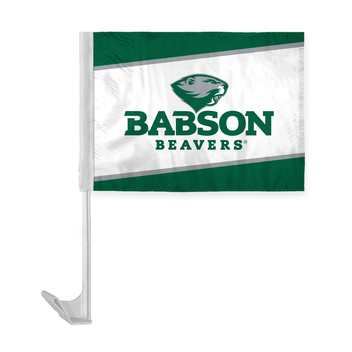 Babson College Economy Car Flag 12 x 16 inch