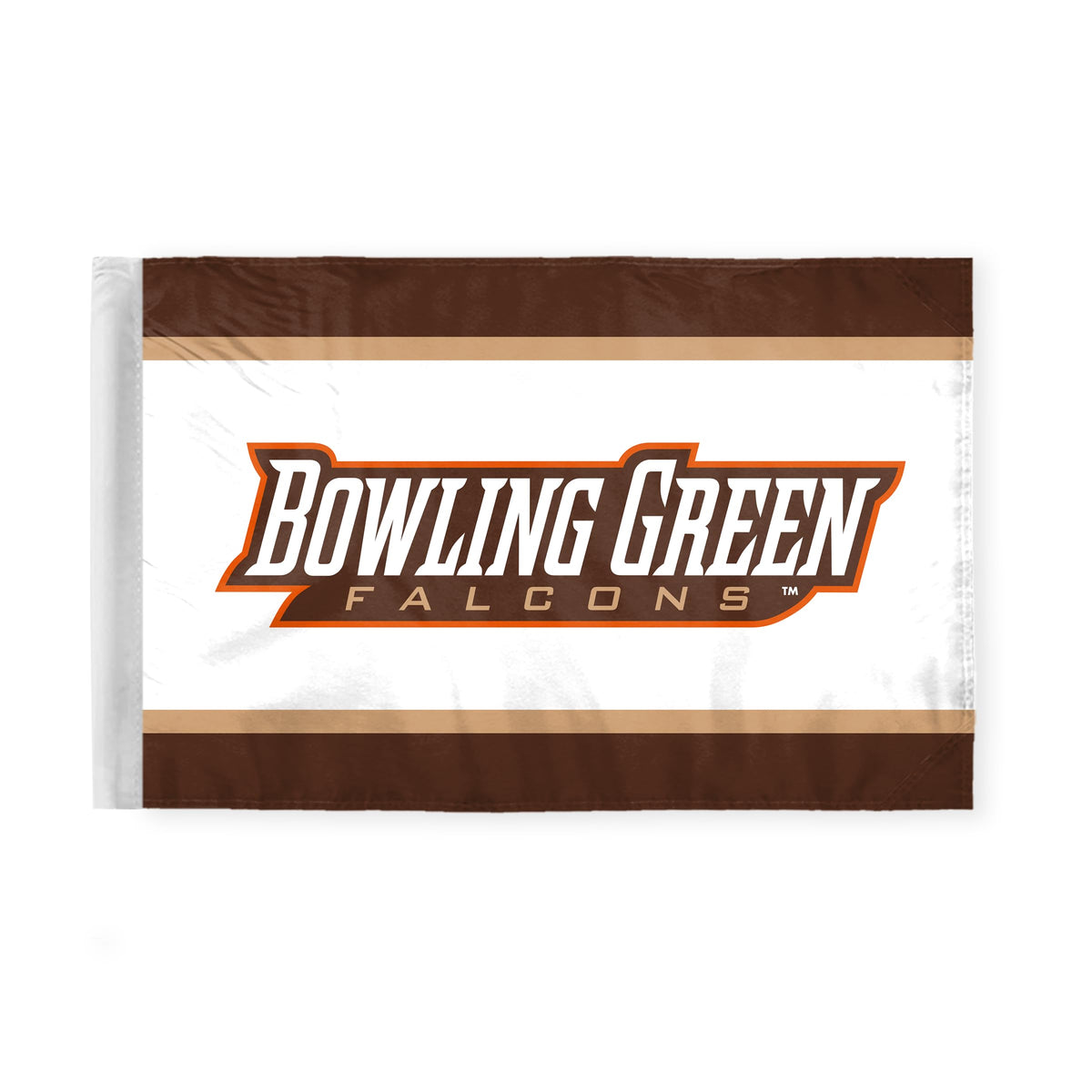 Bowling Green State University Motorcycle Flag 6 x 9 inch
