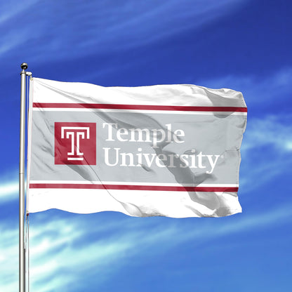 AGAS Temple University TU 3x5 ft Nylon Flags