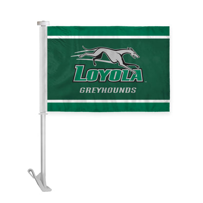 Loyola Maryland University Premium Car Flag 10.5 x 15 inch