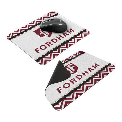 AGAS Fordham University Mouse Pad 8 x 7 inch – Single Sided Printed Neoprene Fordham Rams Pad with F Logo – Official NCAA Product – Fordham University Mouse Pad with Non Slip Rubber Base