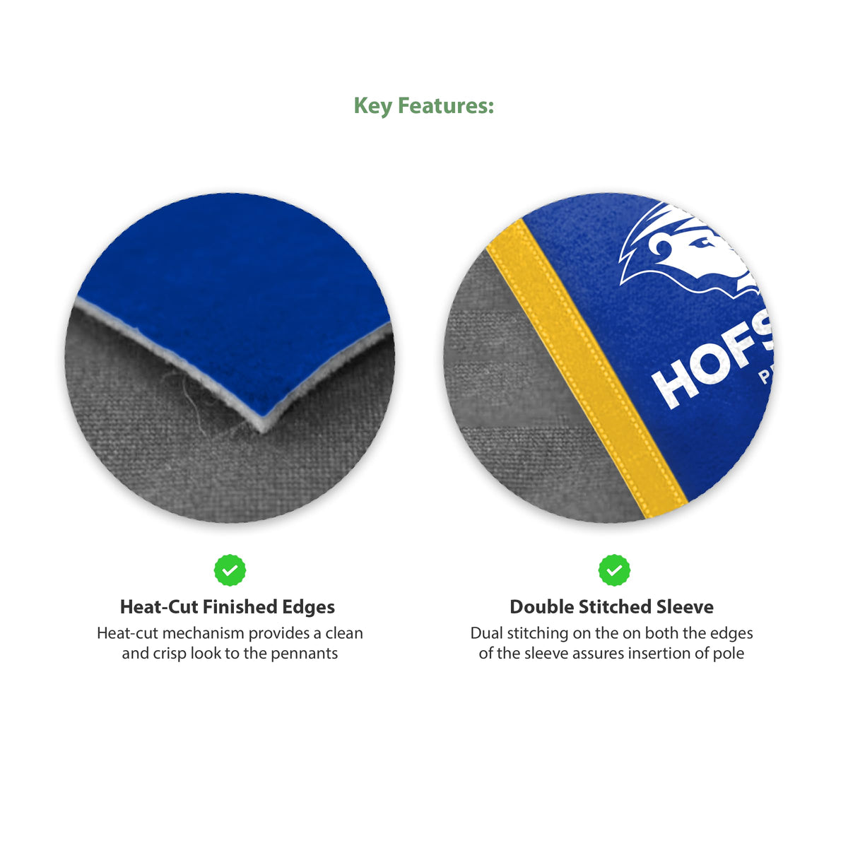 Hofstra University Felt Pennant 12 x 30 inch