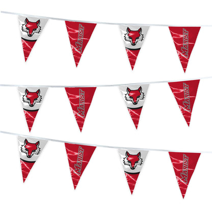 Marist University Pennant Banner String 4 x 6 inch