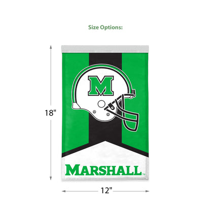 Marshall University Garden Flag 12 x 18 inch