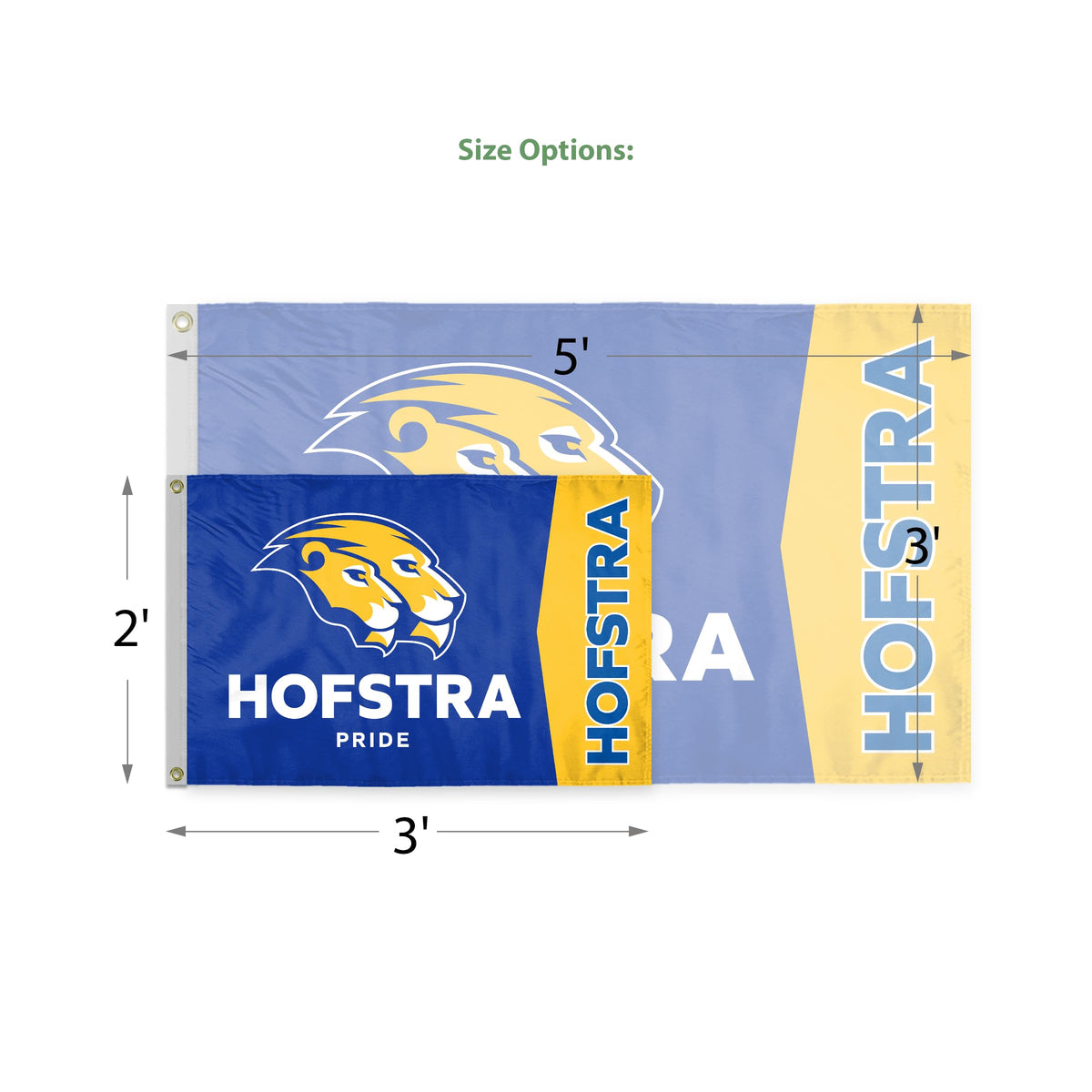 Hofstra University Flag 2 x 3 ft