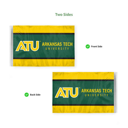 Arkansas Tech University Motorcycle Flag 6 x 9 inch