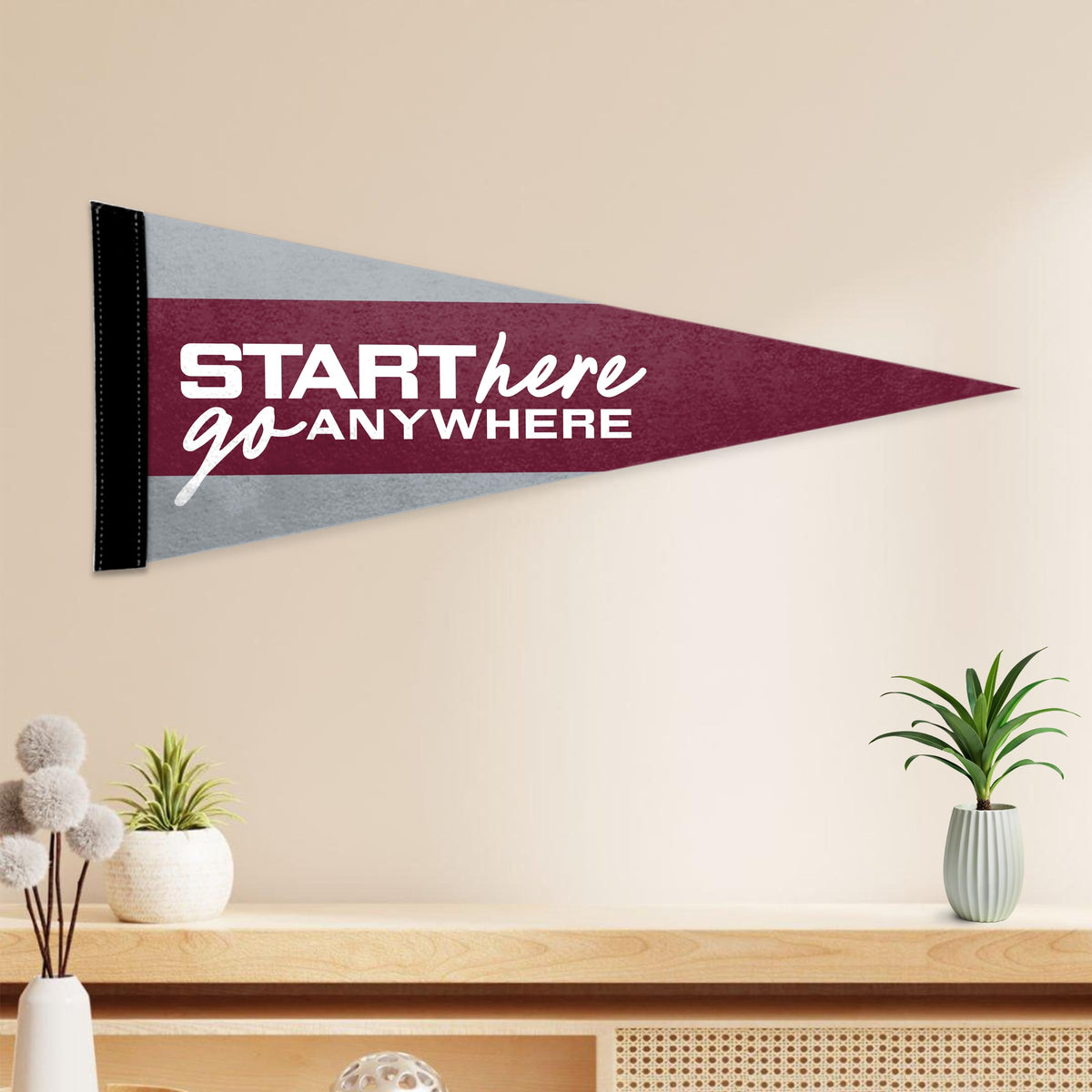 Alabama A&M University Felt Pennant 12 x 30 inch