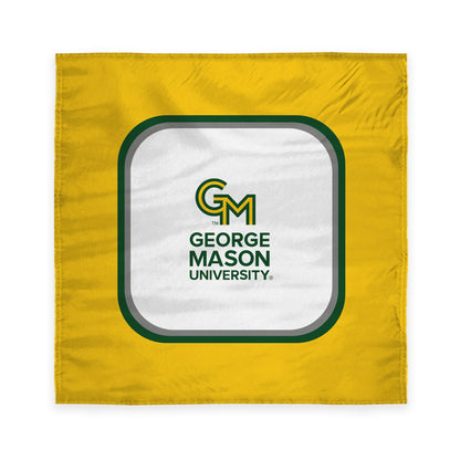 AGAS George Mason GMU University Tablecover, 48in. Wide x 48in. Long, Polyester, Party supplies, Patriots tablecloth for Graduation, football tailgating, and birthday party decorations