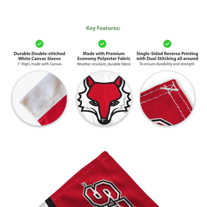 Marist University Premium Car Flag 10.5 x 15 inch