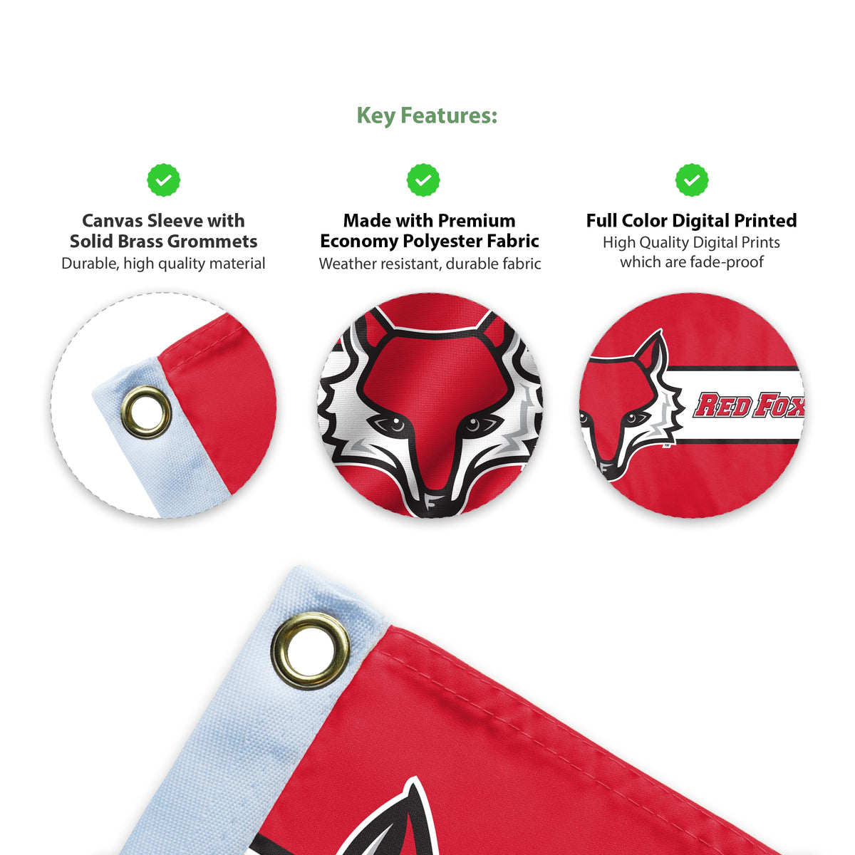 Marist University Flag 12 x 18 inch