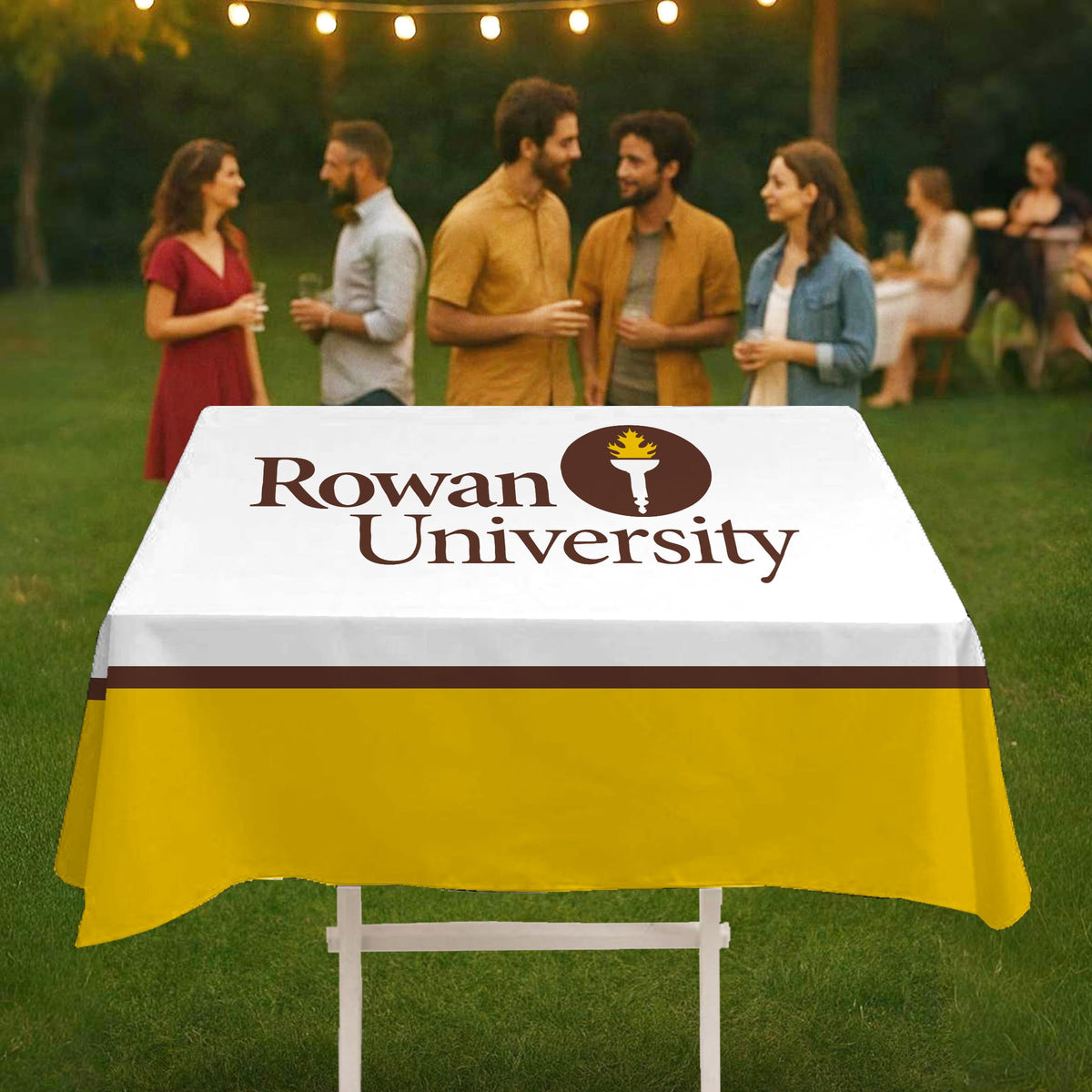 Rowan University Table Cover 48 x 48 inch