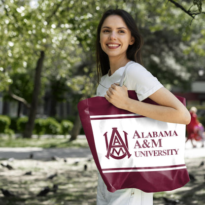 Alabama A&M University Tote Bag 14 x 14 x 8 inch