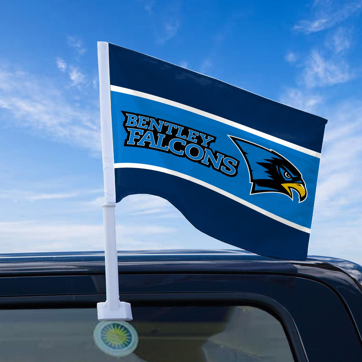 Bentley University Economy Car Flag 12 x 16 inch