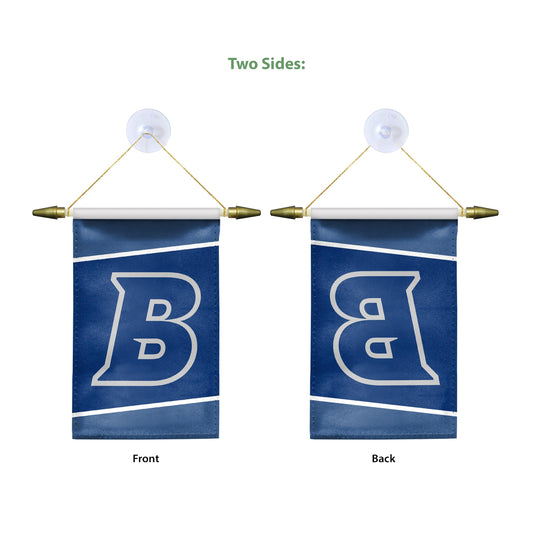 Brandeis University Mini Banner 4 x 6 inch