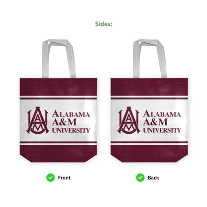 Alabama A&M University Tote Bag 14 x 14 x 8 inch