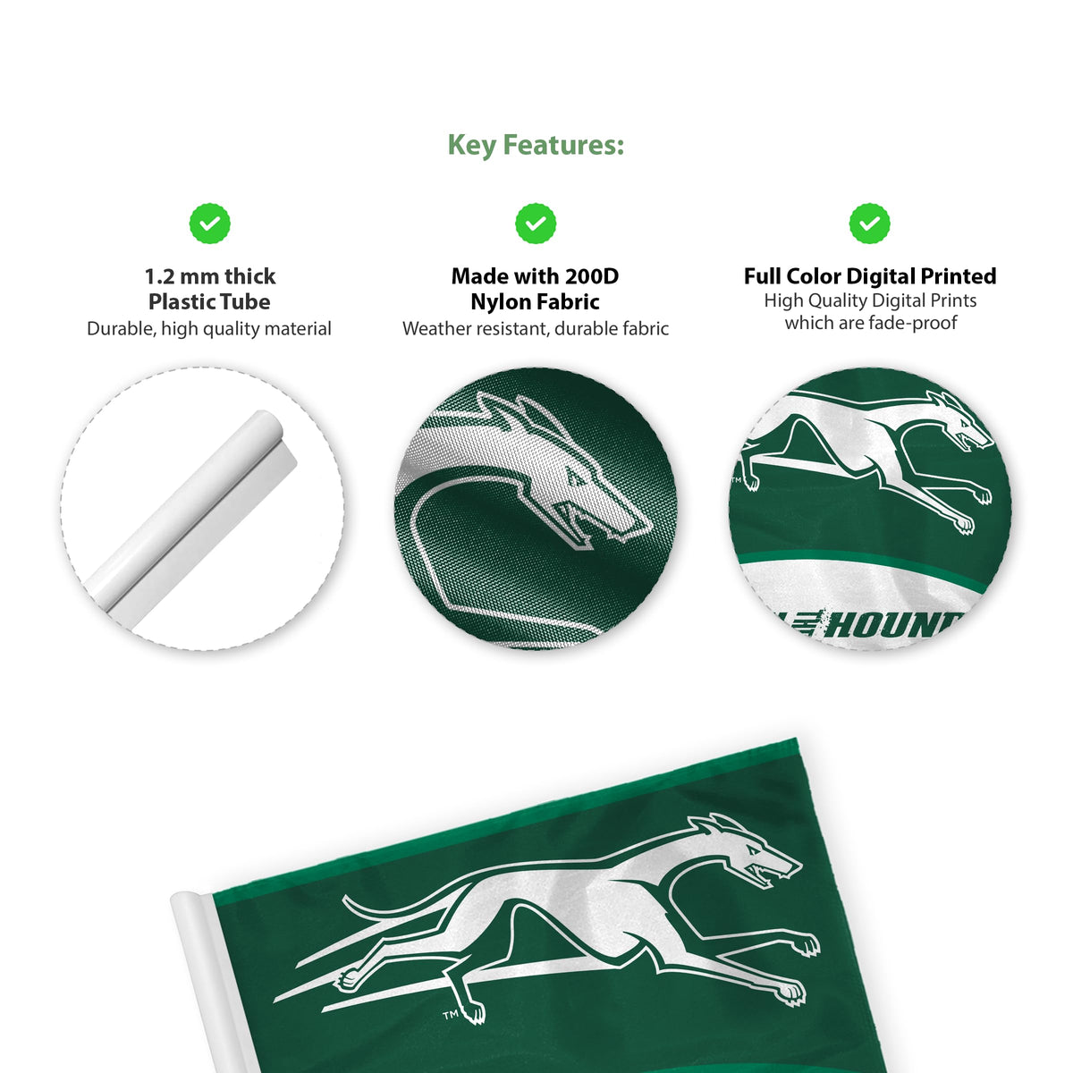 Loyola Maryland University Golf Flag 14 x 20 inch