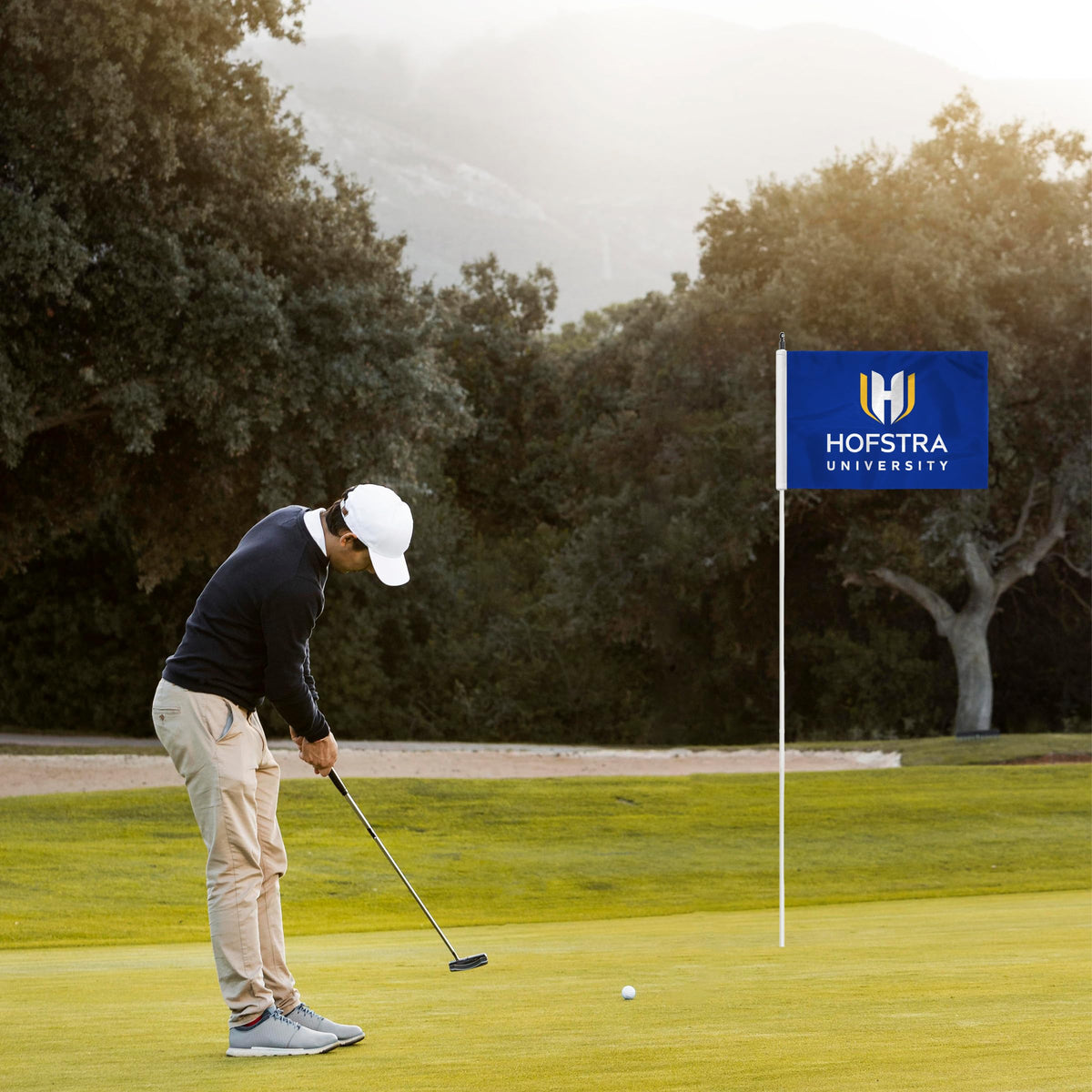 Hofstra University Golf Flag 6 x 8 inch