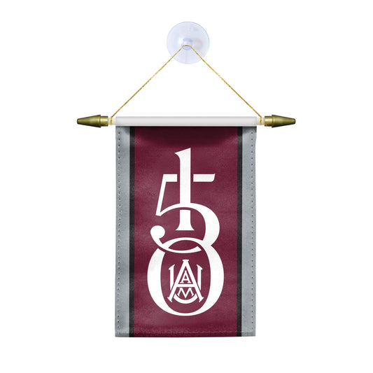 Alabama A&M University Mini Banner 4 x 6 inch