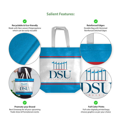 Delaware State University Tote Bag 14 x 14 x 8 inch