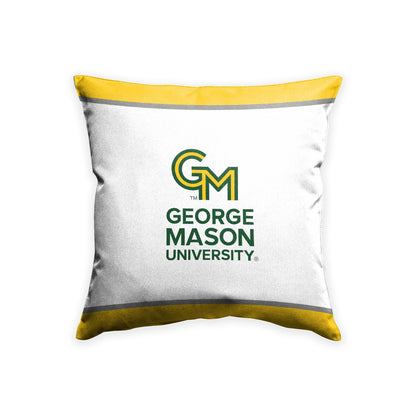 A.G.A.S Manufacturing Group AGAS George Mason GMU University Patriots Sports Fan Cushion Cover 18 x 18 - Decorative Throw Pillow Case Cushion Cover (Not Included Insert, Filler)