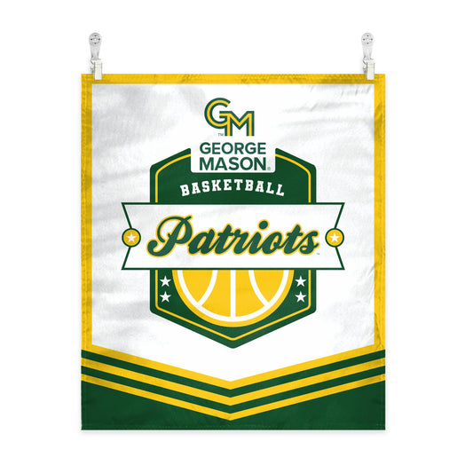 AGAS George Mason GMU University House Wall Tapestry, Patriots Wall Art, College Poster, Patriot Wall Hanging Art, Dorm Poster - 60"x51" - Vertical Banner with Complete Hanging Kit