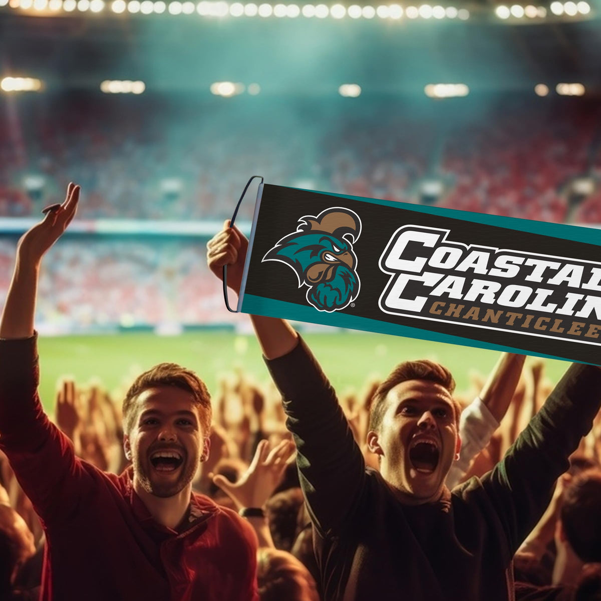 AGAS Coastal Carolina CCU University Retractable Scroll Banner - Chanticleers Rolla Banner