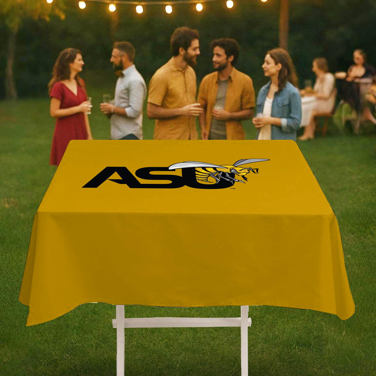 Alabama State University Table Cover 48 x 48 inch