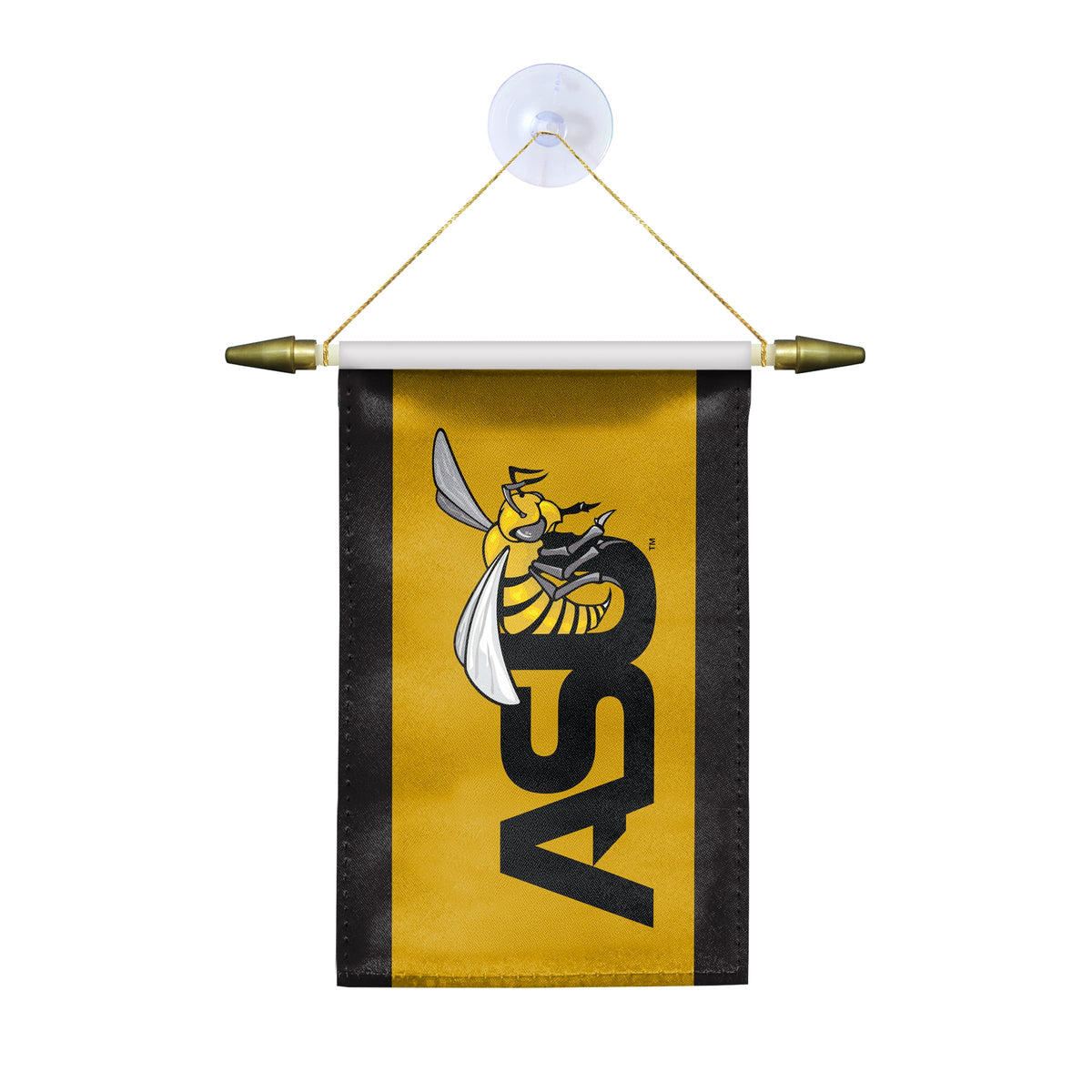 Alabama State University Mini Banner 4 x 6 inch