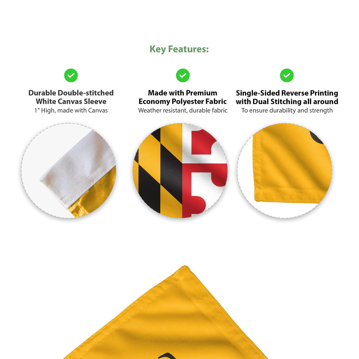 University of Maryland Baltimore County Garden Flag 12 x 18 inch