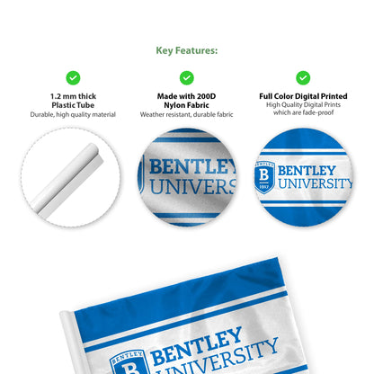 Bentley University Golf Flag 6 x 8 inch