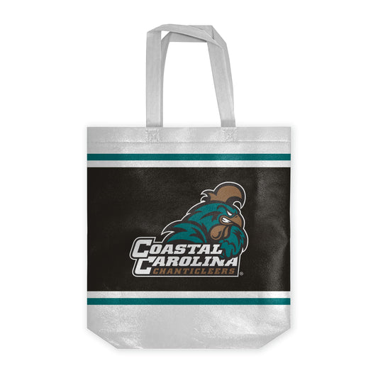 AGAS Coastal Carolina CCU University Tote Bag, Non Woven Fabric, 14"x14"