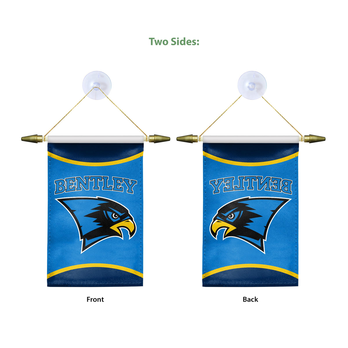 Bentley University Mini Banner 4 x 6 inch