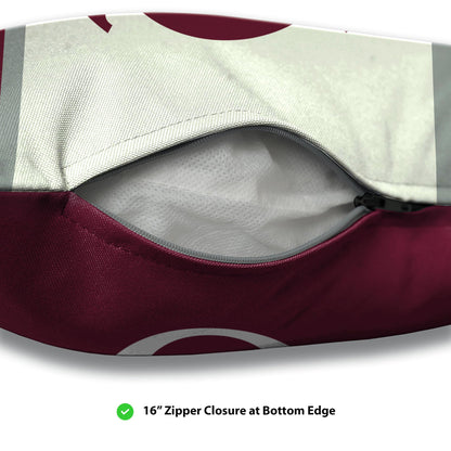 Alabama A&M University Cushion Cover 18 x 18 inch