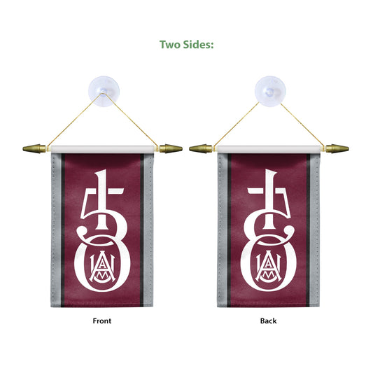 Alabama A&M University Mini Banner 4 x 6 inch