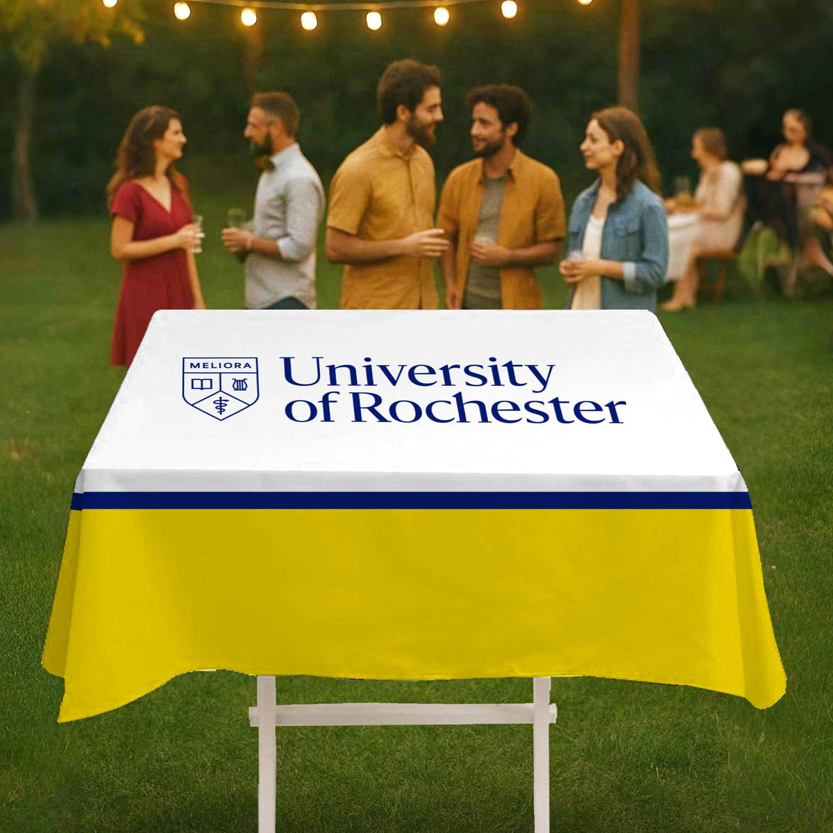 University of Rochester Table Cover 48 x 48 inch