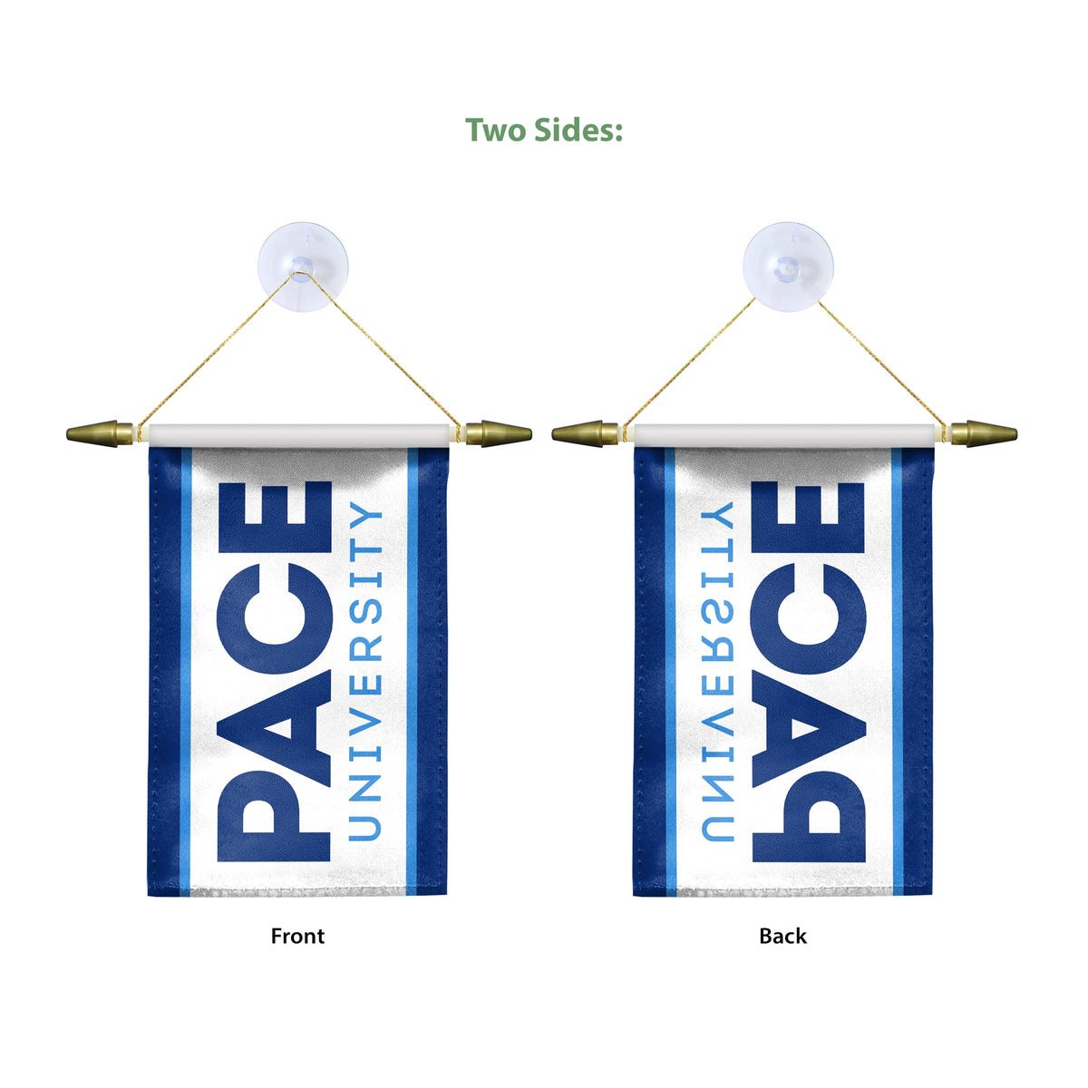 Pace University Mini Banner 4 x 6 inch